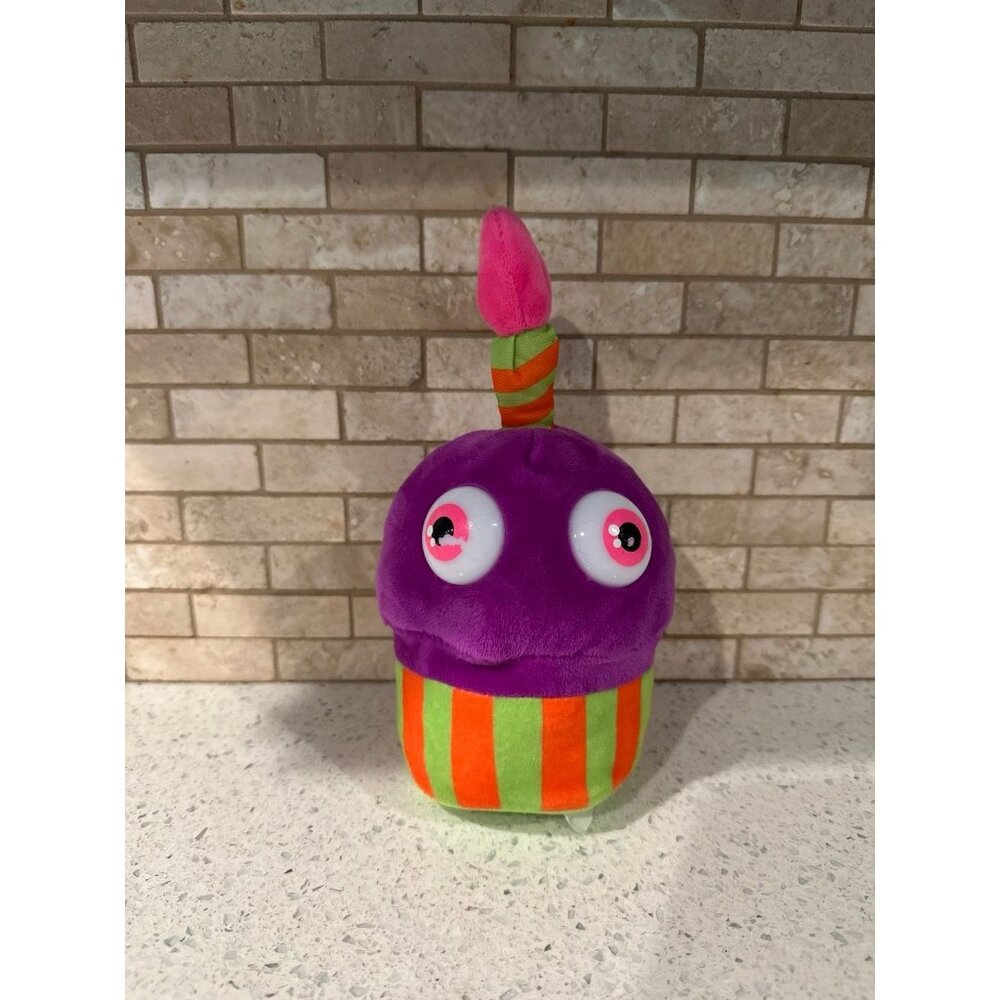 Five Nights at Freddy's Purple Neon Cupcake Plush 9 Inch
